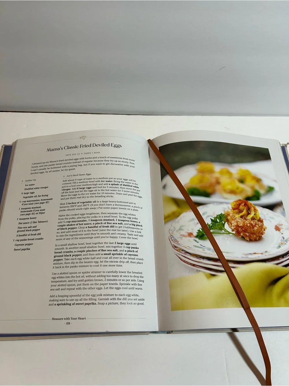 Measure With Your Heart Cookbook by Hannah Taylor